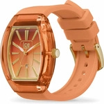 ICE-WATCH - Ice boliday Dome Peach Cherry Sunset - Orange Damenuhr mit Silikonar -