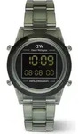 Digital Daniel Wellington Milit&auml;rgr&uuml;n Kollektion Retro Digital - uni - Grau