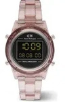 Digital Daniel Wellington Rosa Kollektion Retro Digital - frau - Schwarz