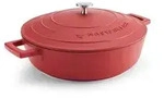 MasterClass Topf 28 cm 4 l Induktion Rot - Rot