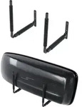QLS Dachboxen Wandhalterung Wandhalter Dachkoffer Skibox Schaum Schwarz 82 cm...