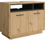 Waschbeckenunterschrank Vicco Beatrice Artisan Eiche/Anthrazit 80 x 64 cm, Model
