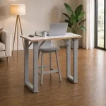 VCM Bartisch, Stehtisch und Meetingtisch, 138 x 50 x 102 cm, Hochtisch f&uuml;r...