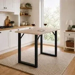 VCM Bartisch 140x50 cm, Tresen, Stehtisch, hoher Tisch, Bartresen, Hochtisch - Xona