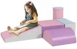HOMCOM Bausteinset 5er-Set Schaumstoff Bausteine f&uuml;r 1-3 Jahre alt Kinder -...