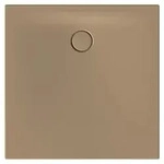 BetteFloor Side Duschwanne mit Minimum-Wannentr&auml;ger, 900x900mm, 3381-417T1 - Braun