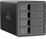 Renkforce RF-6647598 8.9 cm (3.5 Zoll) Festplattengeh&auml;use 4 Bay 3.5 Zoll USB-A...