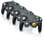 CSL 4x Nintendo-Controller, Gamepad f&uuml;r Nintendo GameCube / Wii...