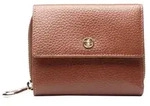Esquire Geldb&ouml;rse Alexandria Wallet Brown braun - Braun