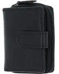 CHIEMSEE Leder Geldb&ouml;rse Leather Wallet Black schwarz - Schwarz