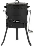 BBQ-Toro Eintopfofen Outdoor &Oslash; 29 cm, Gulaschkanone mit Topf, Grillrost und