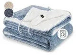 Klarstein XL Elektrische Kuscheldecke, Heizdecke mit Abschaltautomatik, 180x130...