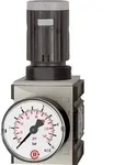 Riegler Druckregler &raquo;FUTURA&laquo;, inkl. Manometer, BG 1, G 3/8, 0,5 - 8 bar