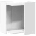 vidaXL Katzenklo Wei&szlig; 42x42x51 cm Holzwerkstoff - Wei&szlig;