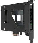 Icy Dock MB111VP-B, SSD-Geh&auml;use, 2.5", PCI Express 4.0, Schwarz