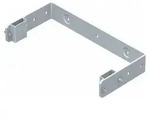 Zarges Wandhalter U-B&uuml;gelform starr Edelstahl 200mm
