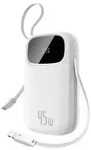 Powerbank Baseus EnerFill FC31 Qpow 3, 10000 mAh, 45 W, mit digitaler Anzeige,