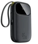 Baseus EnerFill FC31, 10000 mAh, 45 W, Schwarz - Schwarz