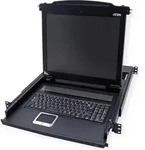 ATEN CL1000M KVM-Konsole, 43cm LCD, VGA, PS/2, IT-Layout