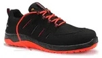 Sicherheitshalbschuh MADDOX Compo black-red Low ESD S3S, Gr. 34 - Schwarz/Rot - 34