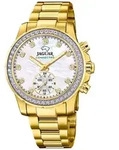 Jaguar Damen Multifunktion Uhr Connected Sport Elegant Edelstahl gold UJ983/1 -...