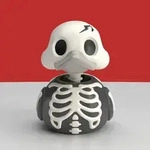 Tubbz Mini PVC Figur Skeleton Halloween 5 cm