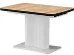 Esstisch Vicco Fenaro Goldkraft Eiche/Wei&szlig; 120 x 80 cm ausziehbar, Model 58007...