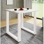 VCM Premium Holz Esstisch | H. 76 x B. 80 x T. 50 cm | K&uuml;chentisch Speisetisch...