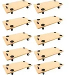 Mega Deal 10x Profi Transportroller HERCULES | BxT 30x60 cm | Traglast 200 kg | 4