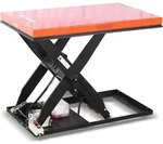STIER Scheren-Hubtisch, 500 kg Traglast, elektrisch, Max. Hubh&ouml;he 1010 mm,