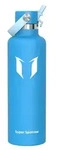 Sparrow Trinkflasche Edelstahl 1L FlipFlow Thermosflasche mit Strohhalm