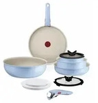 Tefal Ingenio Serenity 11-teiliges Set Calm Blue 827SB, Gemischtes Set, Hellblau,
