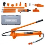 VEVOR Hydraulikzylinder Bausatz, tragbarer hydraulischer Wagenheber 12 t, mit...