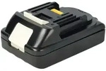 EXTENSILO Akku kompatibel mit Makita BHP452Z, BHP453, BHP451Z, BHP451SFE,...