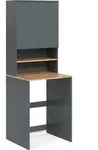 Waschmaschinenschrank Vicco Viktor Anthrazit/Goldkraft Eiche 68 x 88.2 cm 2...