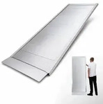 TRUTZHOLM 1x Auffahrrampe extrabreit 74 cm L&auml;nge 198 cm Traglast 600 kg Alu