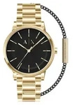 Zestaw męski ARMANI EXCHANGE AX7178SET złoty fashion - Gold