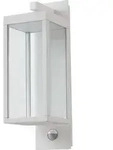 Lucande LED-Au&szlig;enwandlampe Ferdinand, wei&szlig;, Sensor, 38 cm - Wei&szlig;