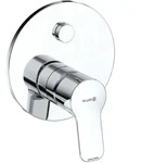 KLUDI 377630565 PURE&EASY UP-Waf&uuml;-/Br.-EHM Push - Silber
