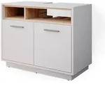 Waschbeckenunterschrank Vicco Beatrice Wei&szlig; 80 x 64 cm, Model 34838 - Wei&szlig;