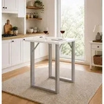 VCM Bartisch 80x80 cm, Tresen, Stehtisch, hoher Tisch, Bartresen, Hochtisch - Xona -
