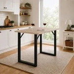 VCM Bartisch 110x50 cm, Tresen, Stehtisch, hoher Tisch, Bartresen, Hochtisch - Xona