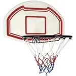 Trizand 24335 Basketballkorb 73 x 49 cm - Wei&szlig;/Rot/Blau