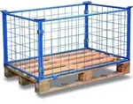 Variofit Palettenaufsatz Typ 62, Abma&szlig;e:1200x1000 mm, Nutzh&ouml;he:405 mm - Blau