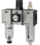 Riegler Wartungseinheit 3-tlg. &raquo;FUTURA-mini&laquo;, PC-Beh., Kompaktmano, G 1/4,...