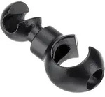 Jagwire Kabelverbinder Rotating Hook 5,0-5,5 mm Schwarz - aufger&auml;umtes Cockpi.... -
