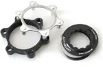 XLC Centerlock-Adapter f&uuml;r 6 Loch Rotor, SSP - Schwarz/Silber