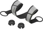 Klickfix Reflektorband SeeMe 51x4x1,5cm, schwarz/silber, f&uuml;r K&ouml;rbe - Schwarz