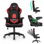 ONBEST Gaming Stuhl | Ergonomisch | mit Lordosenkissen | 150 kg | 360&deg; 