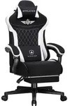 GTPLAYER Gaming Stuhl, Ergonomischer Gamer Stuhl aus Stoff mit...